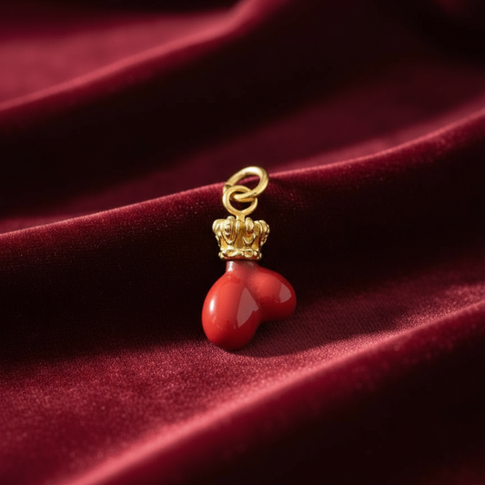 WALLERA CHARM DORATO ciondolo gioiello portafortuna dorato