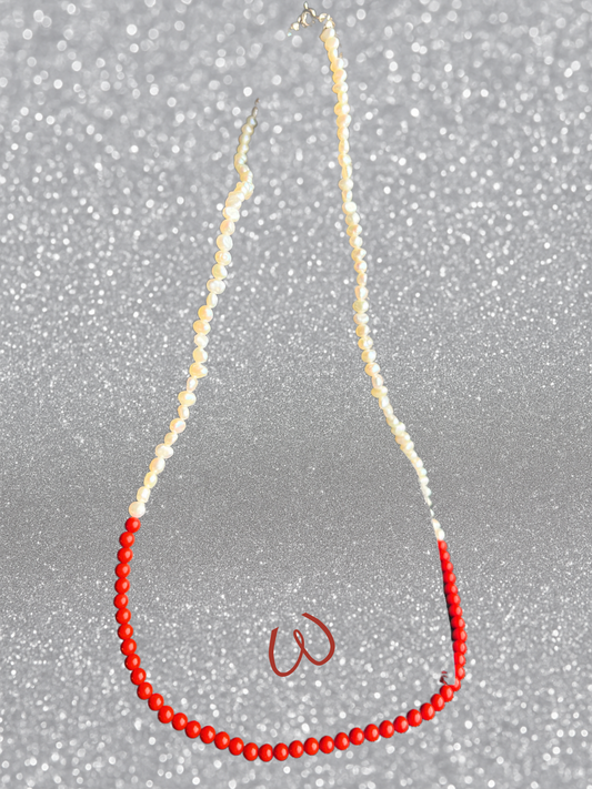 Collana SORRISO con perle