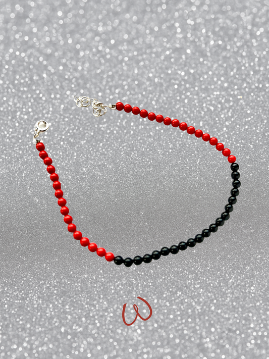 Bracciale  SORRISO in onice nero