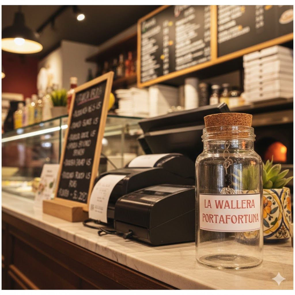 WALLERA APPESA "La Wallera portafortuna"